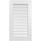 Ekena Millwork Vertical Surface Mount PVC Gable Vent: Functional, w/ 3-1/2"W x 1"P Standard Frame, 20"W x 36"H GVPVE20X3601SF - alternate 1